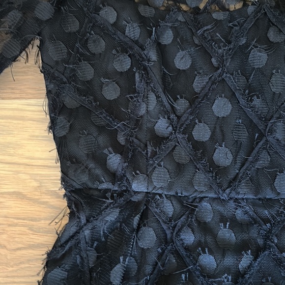 NWT Milly black Celia mini dress 4 - Picture 2 of 4